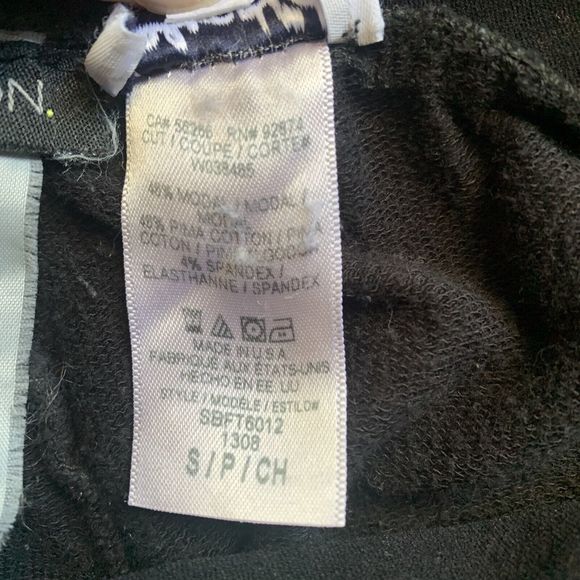 Splendid Full Panel Black Maternity Pants Leggings Size Small - soft and comfy - Picture 6 of 11